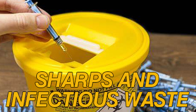 Sharps and infectious waste online training course