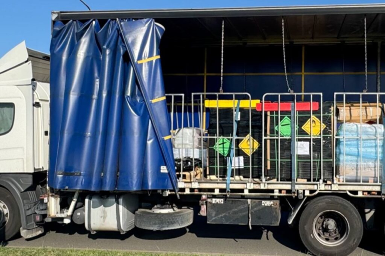 EPA warns against using black stretch wrap on DG pallets